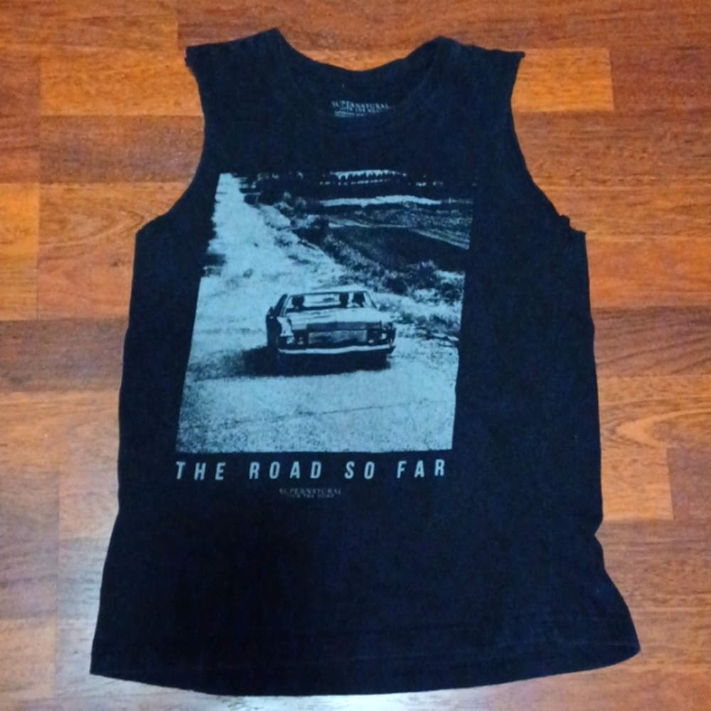 Supernatural join the hunt tank top black medium